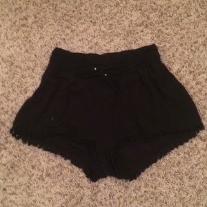 Black shorts